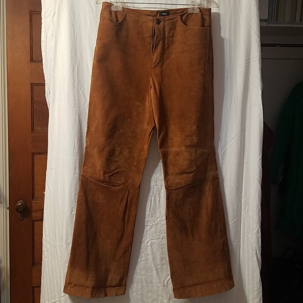 Tan Suede Pants